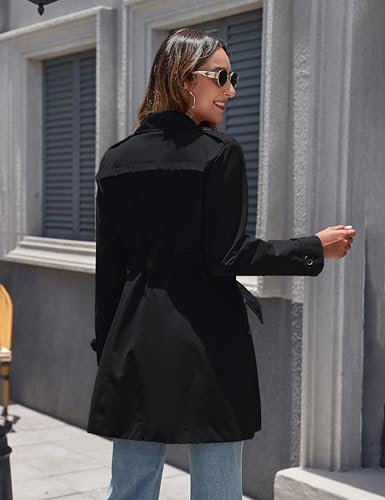 Waterproof Women's Trench Coat with Belt