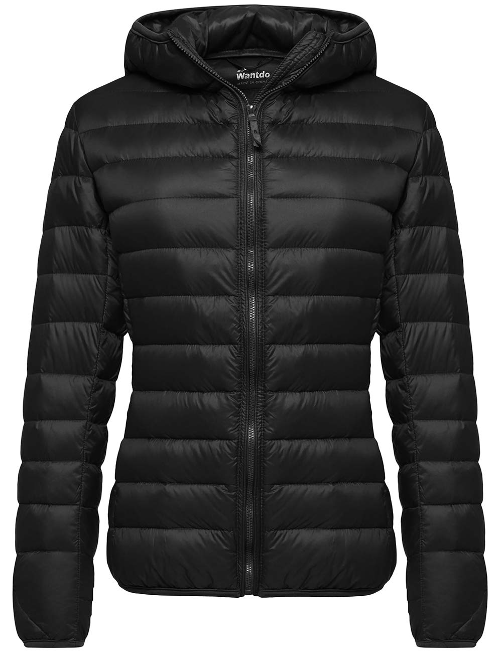 Wantdo Women's Ultra Light Hooded Down Jacket