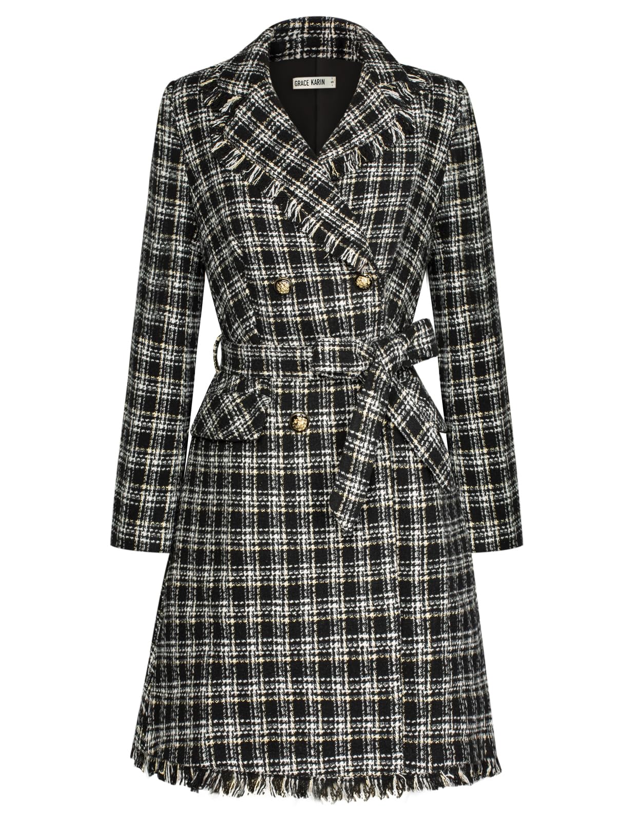 Winter Trench Coat for Women by GRACE KARIN